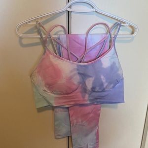 Astoria sports bra and leggings